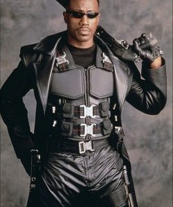 Men's Leather Trench Coat & Vest Vampire Hunter Cosplay Costume