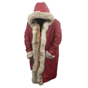 Santa Claus Trench Coat Christmas Chronicles Kurt Russell Santa Clause for Men and Women